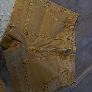 Barley worn sadly. light brown